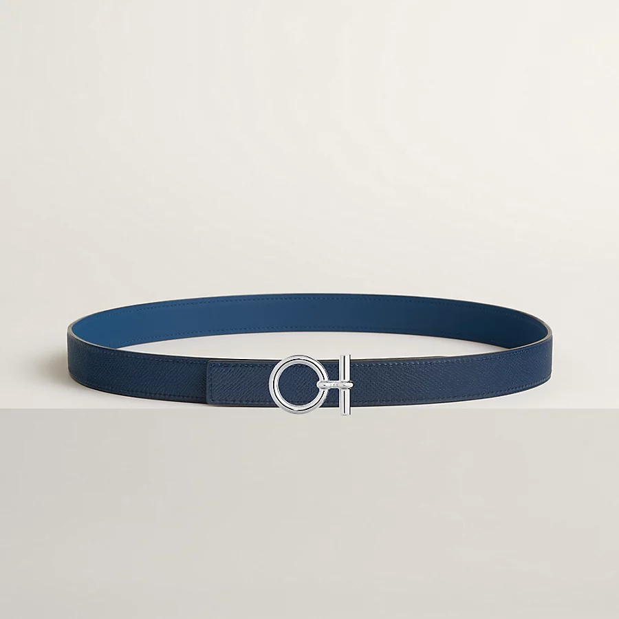 Flot belt buckle & Reversible leather strap 24 mm - Image 2